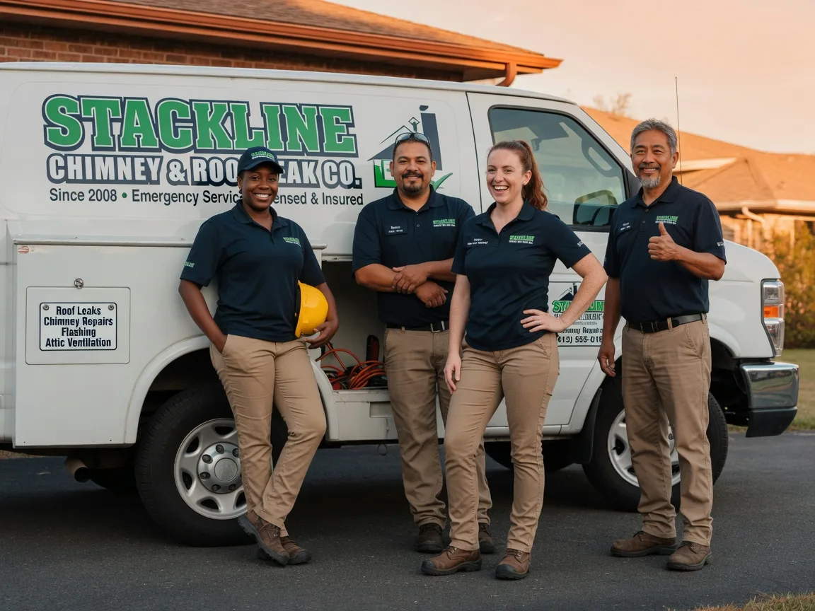 Chimney flashing repair company in Fullerton, NE